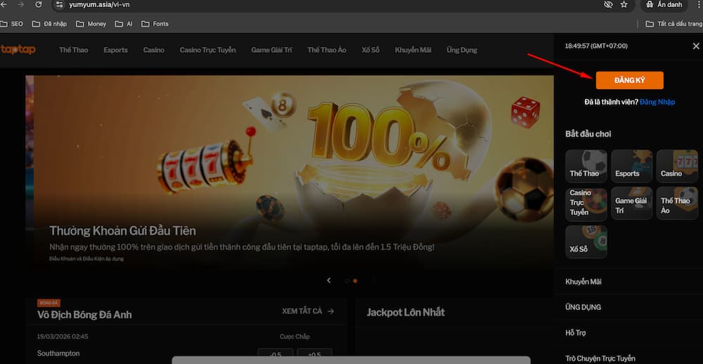 Đăng ký 188Bet – Hướng dẫn nhanh chóng, đơn giản hiện nay Cung cấp thông tin đăng ký thật đầy đủ